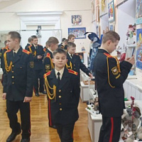 Минские суворовцы посетили «Калядную зорку»