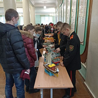 В Минском суворовском военном училище прошел день открытых дверей