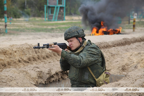 Стартовало комплексное контрольное занятие с новым пополнением 6 омбр