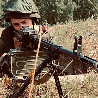 Занятия по боевой подготовке с военнослужащими 120 омбр