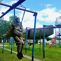 Занятия с воспитанниками военно-патриотического лагеря «Разведчик» 