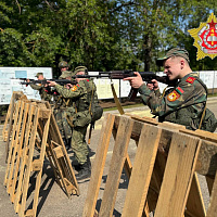 В Военной академии продолжается учебно-полевой сбор с кадетами и суворовцами 