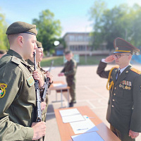 Новобранцы 72 ОУЦ приняли Кодекс чести защитника Отечества
