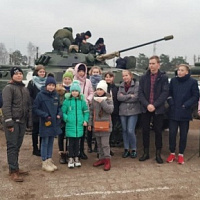 В гостях у гвардейцев