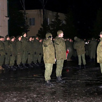 Общебригадная вечерняя поверка личного состава