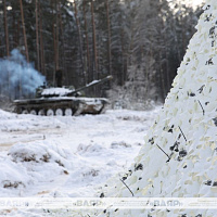 На 227-м общевойсковом полигоне проходит завершающий этап эксперимента по маскировке