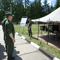 Сбор со специалистами радиорелейной, тропосферной и проводной связи Вооружённых Сил