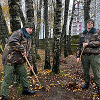 Военнослужащие Вооружённых Сил приняли активное участие в республиканском субботнике