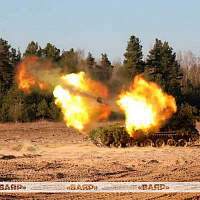 Контрольные занятия с боевой стрельбой с военнослужащими 120 омбр