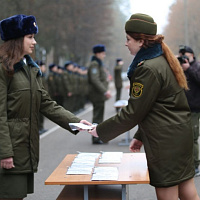 В 72 ОУЦ состоялся 50-й выпуск прапорщиков