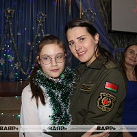 Военнослужащие 62 зрп ЗОК посетили Гродненскую специальную школу-интернат № 1