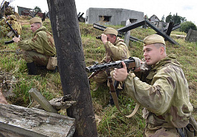 Представители Военной академии приняли участие в праздничных мероприятиях, посвящённых 9 Мая