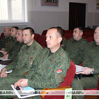 В Гродненском гарнизоне стартовал сбор по боевой подготовке