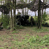 Продолжаются занятия с военнослужащими 111 абр