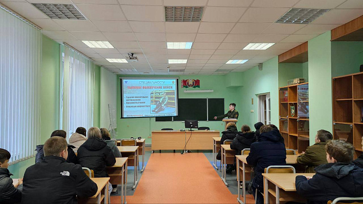 На военном факультете в ГрГУ имени Янки Купалы прошёл день открытых дверей