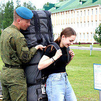 Продолжает работу военно-патриотический лагерь «Разведчик»