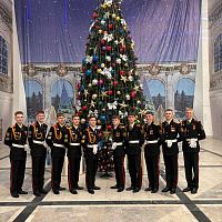 Воспитанники МСВУ приняли участие в новогоднем представлении «Бал во Дворце»