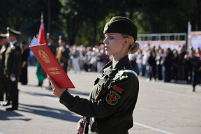 Курсанты военных факультетов в гражданских вузах приняли Военную присягу