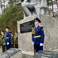 Почтили память воинов-кыргызстанцев, освобождавших Беларусь от немецко-фашистских захватчиков