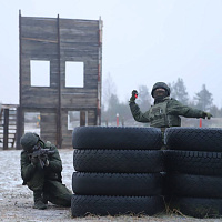 Второй день тактического сбора с командирами батальонов (дивизионов) соединений и воинских частей ЗОК и их заместителями