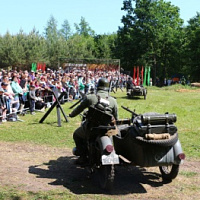 Гвардейцы приняли участие в военно-исторической реконструкции