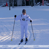 В Минске прошли соревнования по лыжным гонкам среди воинских частей центрального подчинения
