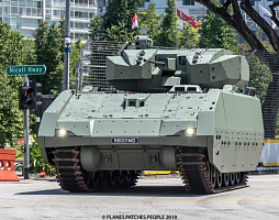Сингапурская армия заказала вторую партию боевых машин пехоты Hunter