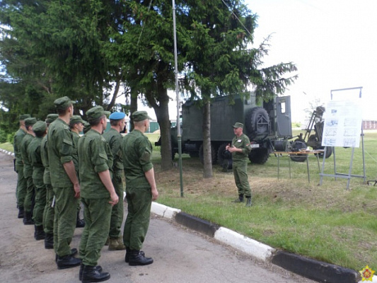 Сбор со специалистами радиорелейной, тропосферной и проводной связи Вооружённых Сил