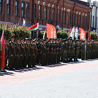 Военнослужащие Вооружённых Сил приняли активное участие в праздновании Дня Независимости Республики Беларусь