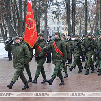 Торжественные мероприятия в Гродненском гарнизоне