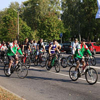 Военнослужащие 36 дмостбр приняли участие в велопробеге 