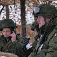 Эпизод практических действий войск на полигоне Брестский 
