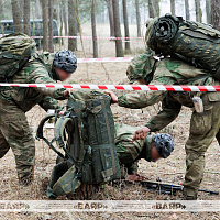 Завершилось состязание на лучшую разведывательную группу 120 омбр