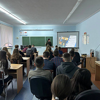 Курсанты военного факультета в БГУИР продолжают проводить профориентационные мероприятия