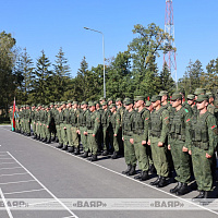 Воины-зенитчики заступили на боевое дежурство по ПВО