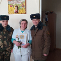 Ракетчики поздравили своих мам