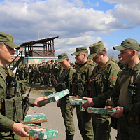 Для участников проверки боеготовности – праздничный концерт