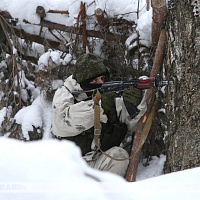 Контрольные тактические занятия с мотострелковыми подразделениями 120 омбр