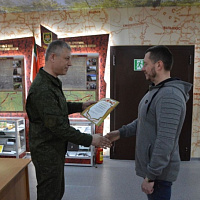 На базе 86 брс завершились сборы по переподготовке военнообязанных