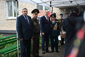 В Слуцке поздравили ветерана Великой Отечественной войны
