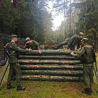С военнослужащими 50 саб прошли занятия по тактической подготовке