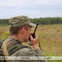 Занятия по боевой подготовке с личным составом 120–й отдельной гвардейской механизированной бригады