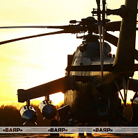 Экипажи вертолётов 50 саб выполнили полётные упражнения