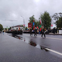 Военнослужащие 116 шаб приняли участие в праздничных мероприятиях, посвящённых 9 Мая