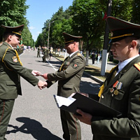 Торжественные мероприятия по случаю Дня Независимости в 72 ОУЦ