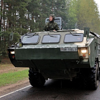 Марш в назначенные районы