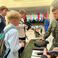 В рамках военно-патриотического воспитания молодёжи