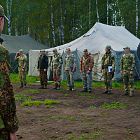 Гвардейцы 120 омбр участвуют в соревнованиях на лучшую разведгруппу СЗОК