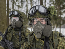 Российские военные в Поволжье начали получать противогазы нового поколения