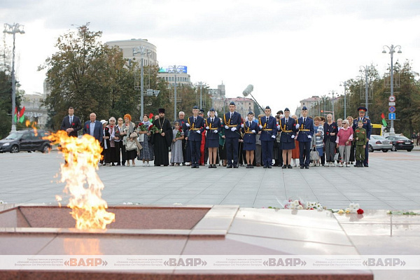 В Минске состоялась акция памяти и скорби «Никто не забыт, ничто не забыто»